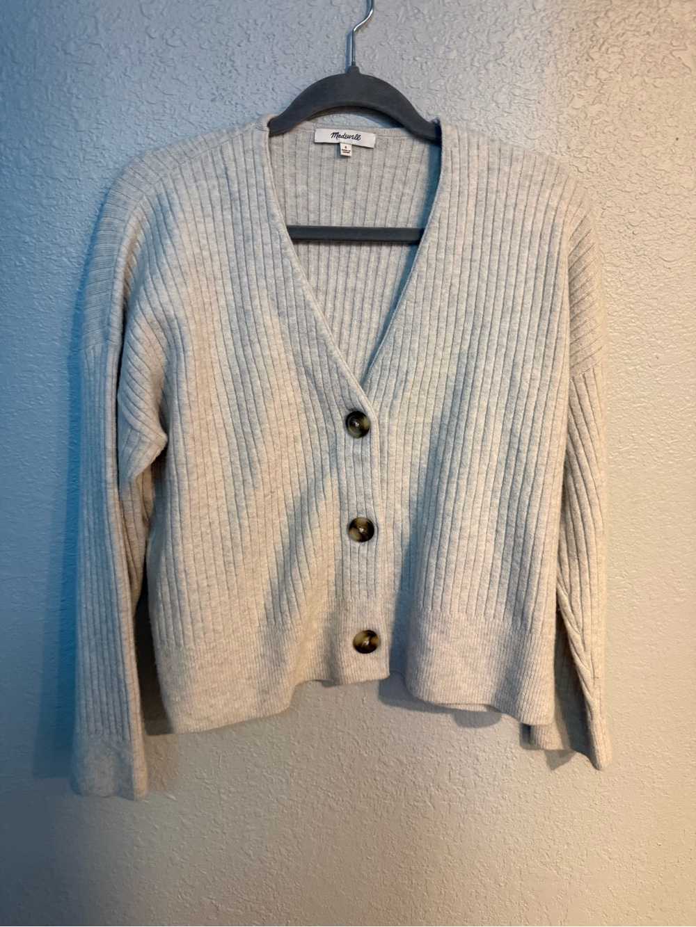 Madewell Ribbed Cardigan - Picture 2 of 4